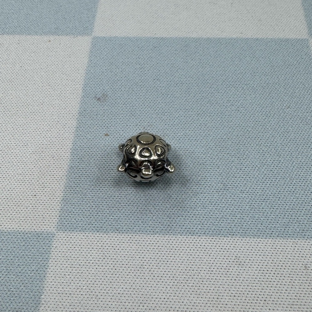Pandora Sterling Silver Turtle Animal Charm - Picture 3 of 5